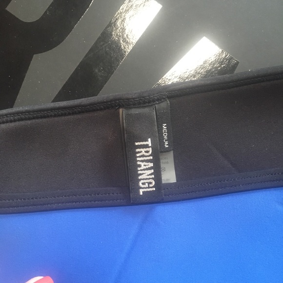 Poppy blue crush triangl swimwear bottoms - Picture 3 of 5